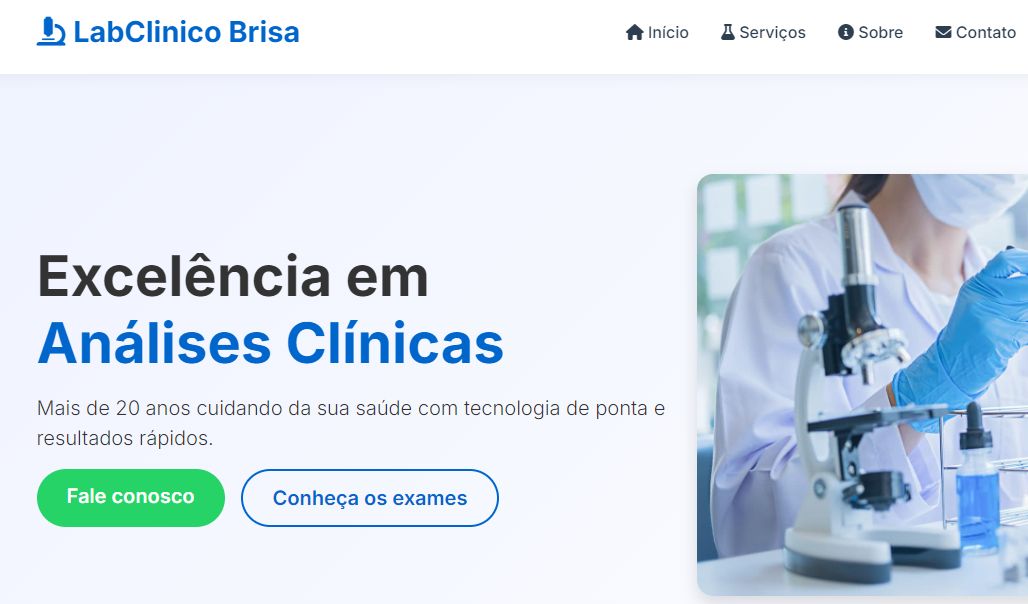 Site para clinica de cardiologia