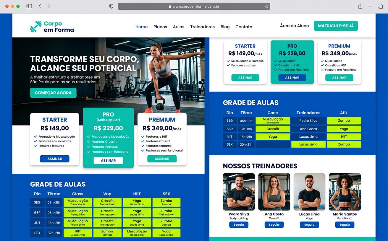 Academia Corpo em Forma