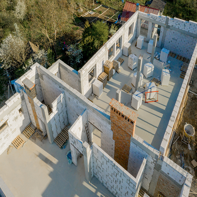 Constru��o utlizando nossos blocos de cimento.