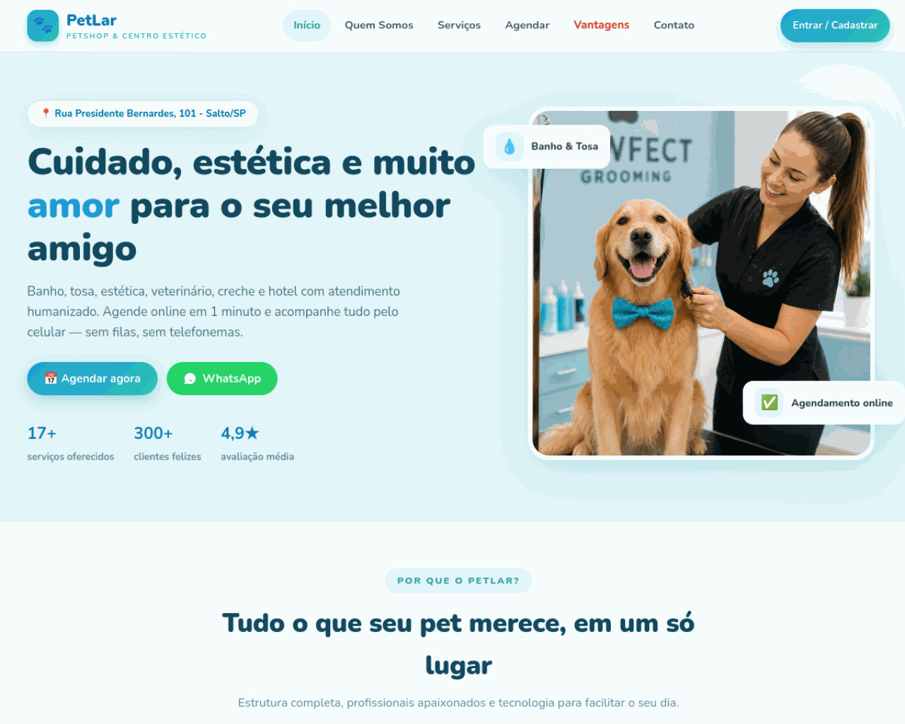 Gerenciamento de PetShop